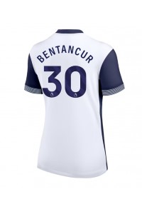 Tottenham Hotspur Rodrigo Bentancur #30 Jalkapallovaatteet Naisten Kotipaita 2024-25 Lyhythihainen